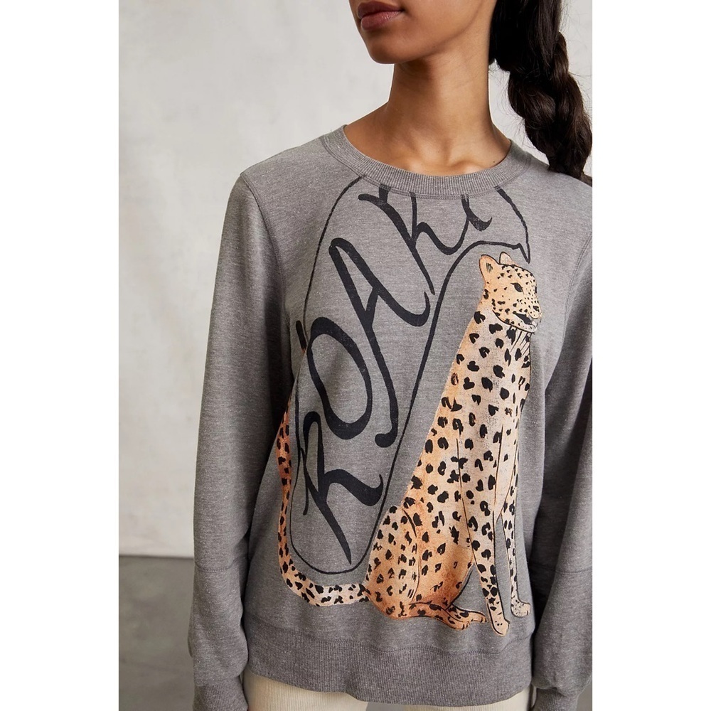 Anthropologie Roar Graphic Sweatshirt